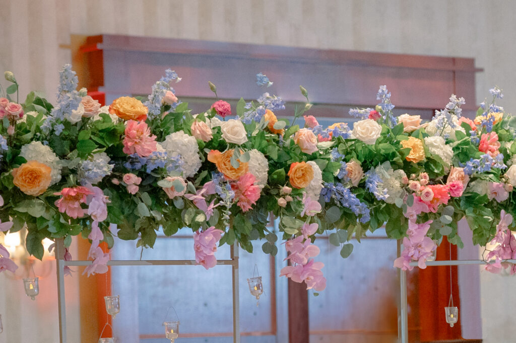 Floral display by Austin Wedding Vendors 