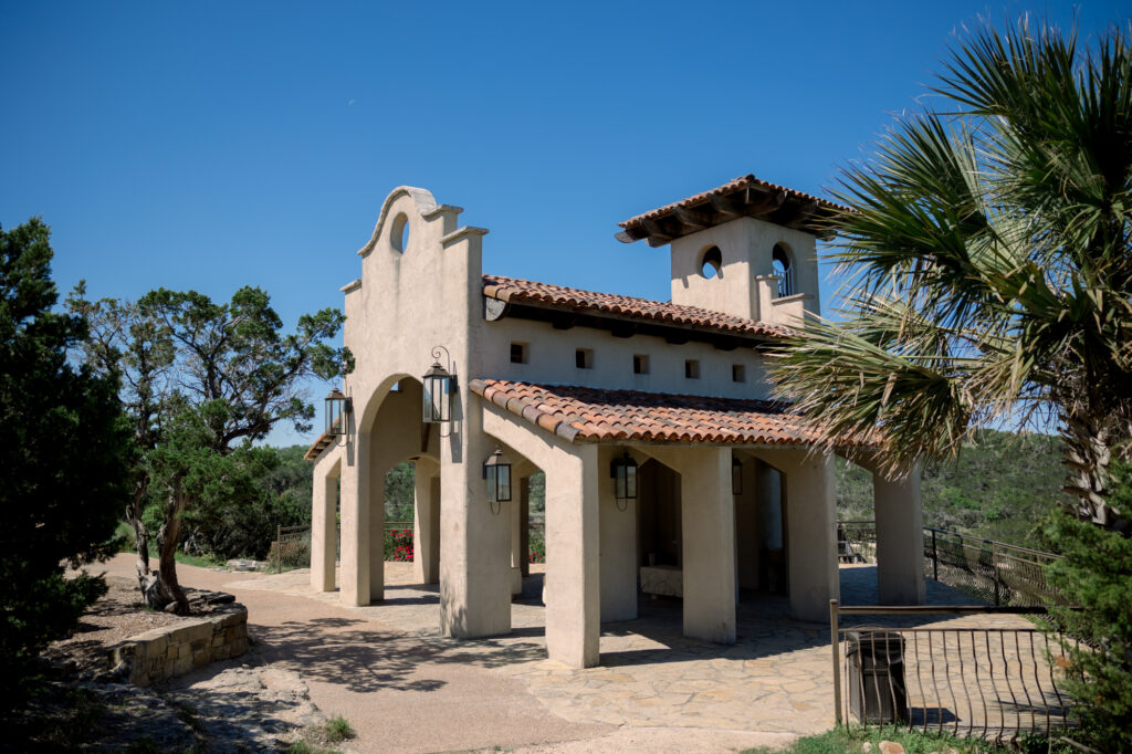 Outside view of Chapel Dulcinea in Austin by Lois M Photography.
