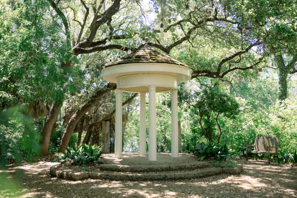 The Temple of Love at Laguna Gloria in Austin is one of the best locations to Propose in Austin! 